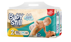 Baby Still Premium - Standard Pack - Mini 2 (3-6 Kg) 32 Stück