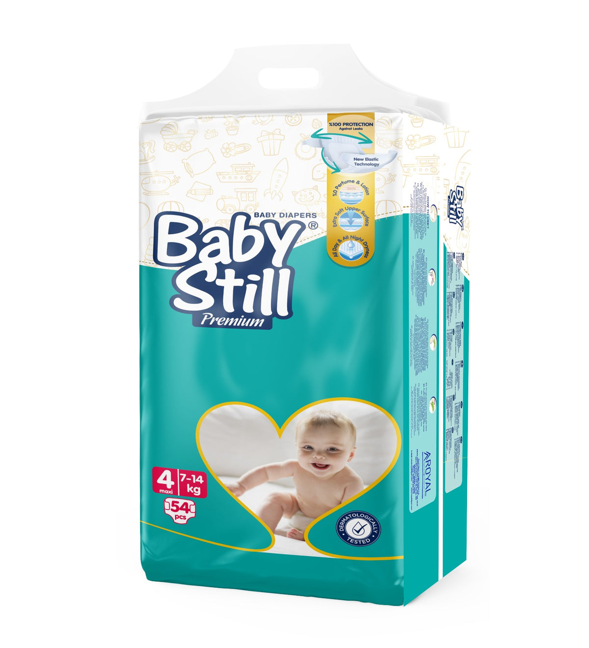 Baby Still Premium - Jumbo Pack - Maxi 4 (7-14 Kg) 54 Stück